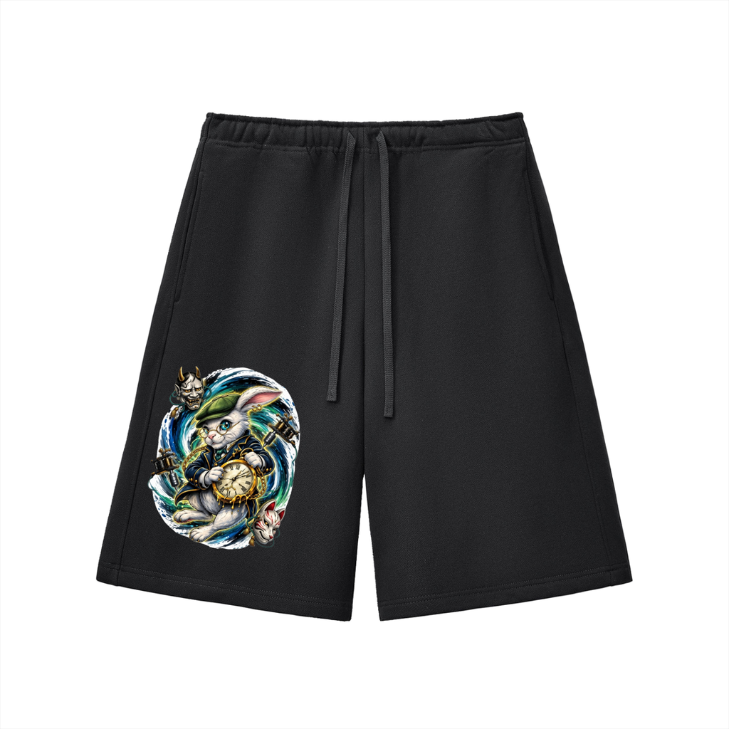 White Rabbit Fleece Shorts