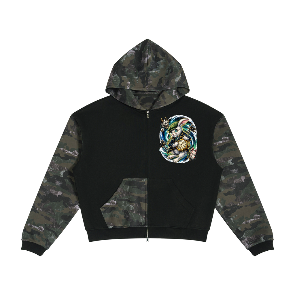 Liberty Camo Full Zip Boxy Hoodie